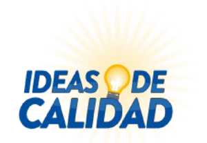 Logo de ideas de calidad
