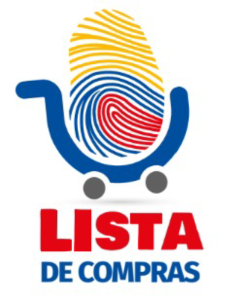 Logo de lista de compras con fondo blanco