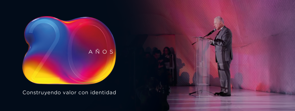 20 años construyendo valor con identidad