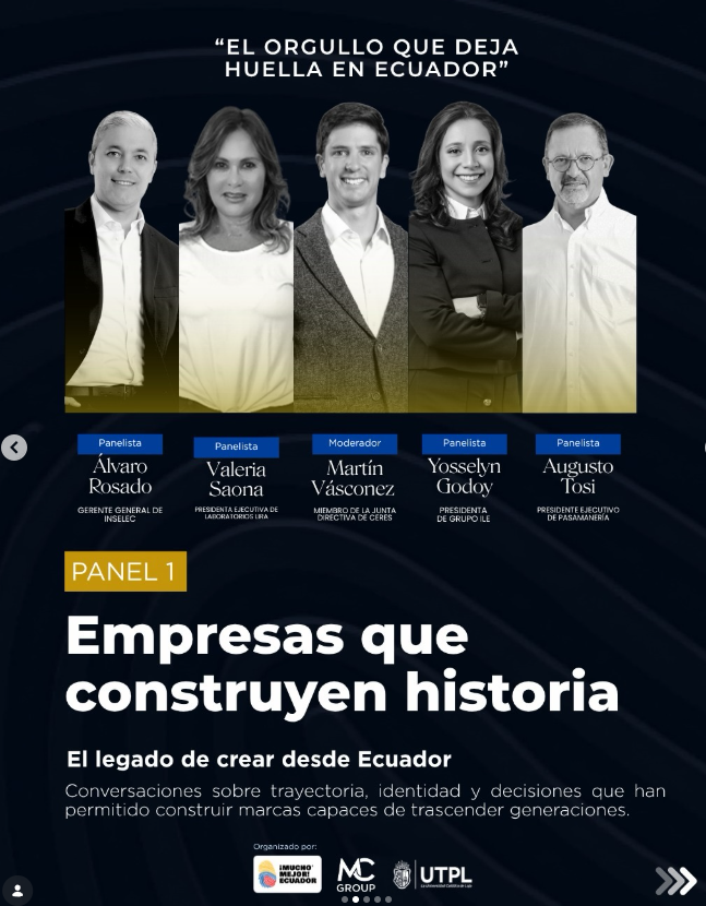 Día Del Orgullo Ecuatoriano 2026 Conversatorio MC Panel 1