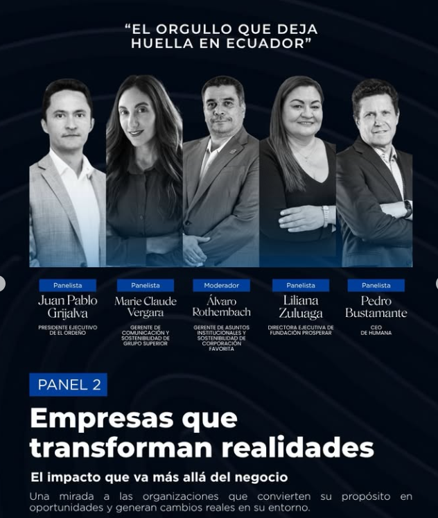 Día Del Orgullo Ecuatoriano 2026 Conversatorio MC Panel 2